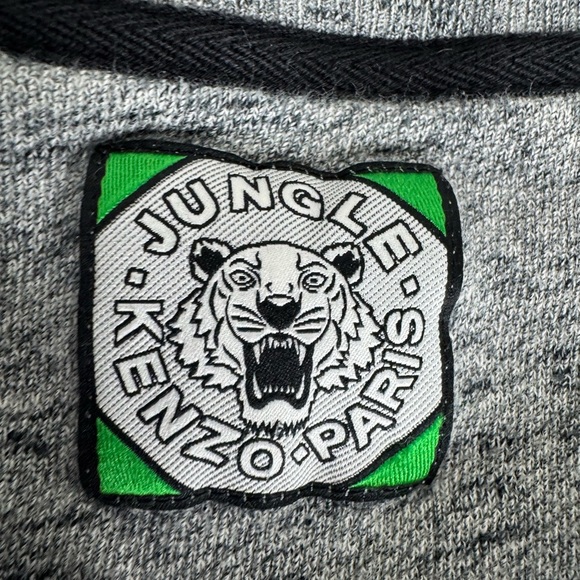 Kenzo Jungle Tiger Embroidered Pullover Crew Neck Sweatshirt - Picture 6 of 10